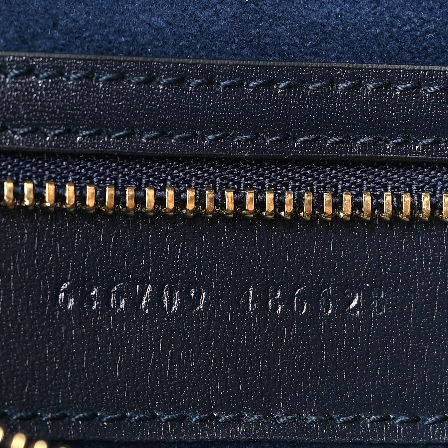 Gucci Suede Boarded Dyana Lux Calfskin Suede Small Jackie 1961 Hobo Navy 7 of 10