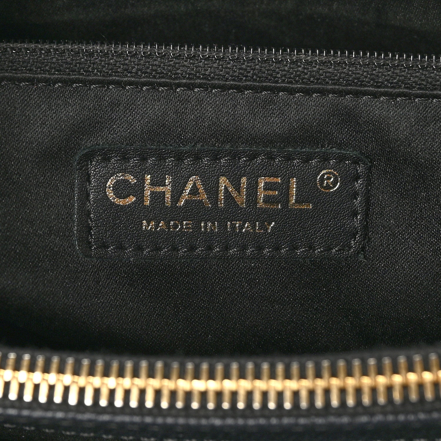 Chanel Caviar Quilted Grand Shopping Tote GST Black 6 of 12