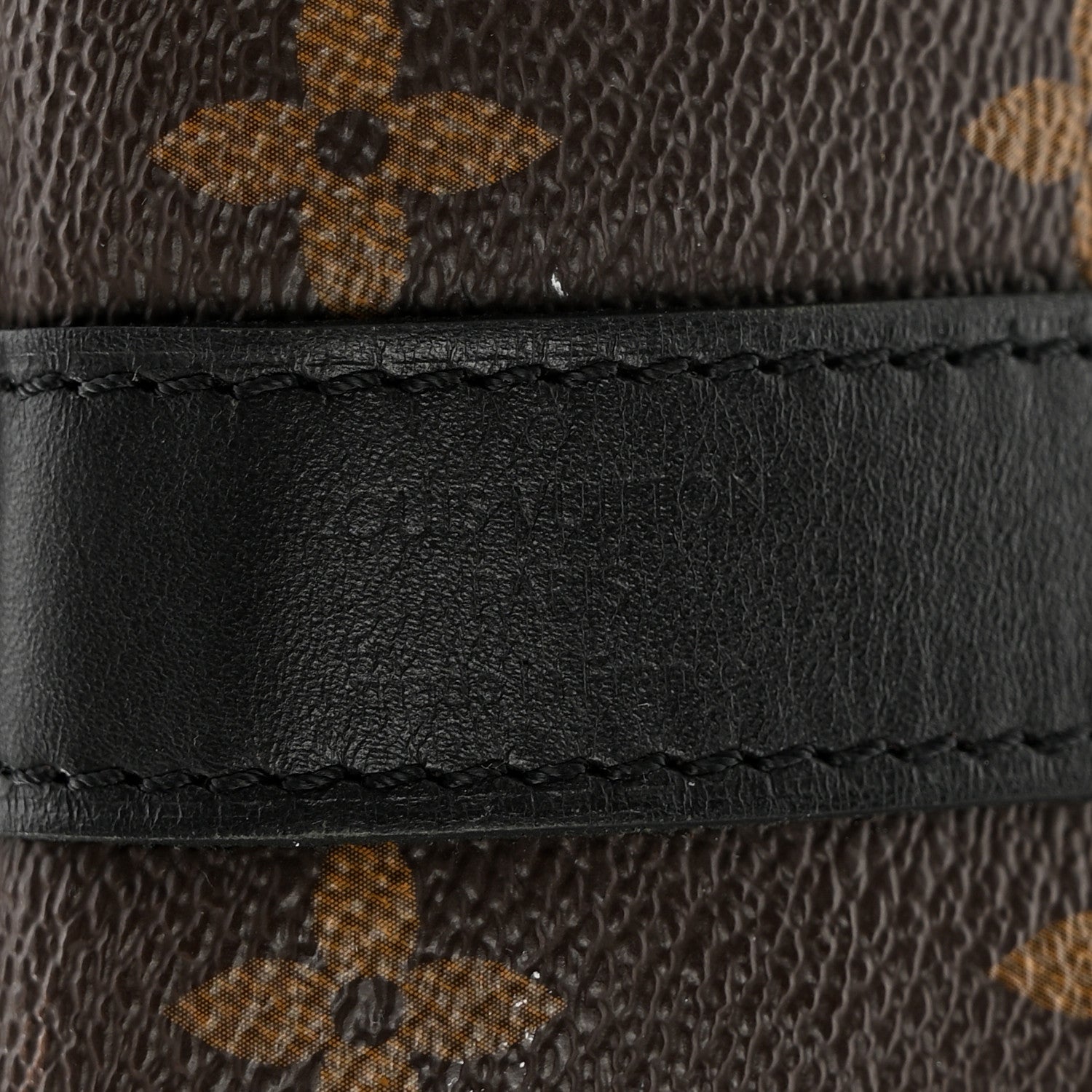 Louis Vuitton Monogram Macassar Keepall Bandouliere 55 5 of 11