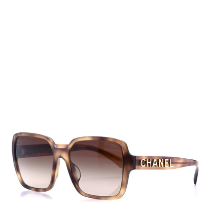 Chanel Acetate Polarized Square Sunglasses 5408-A Brown 1 of 8