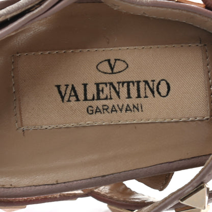 Valentino Garavani Patent Rockstud Ankle Strap 65mm Pumps 36.5 Peony Poudre 7 of 13