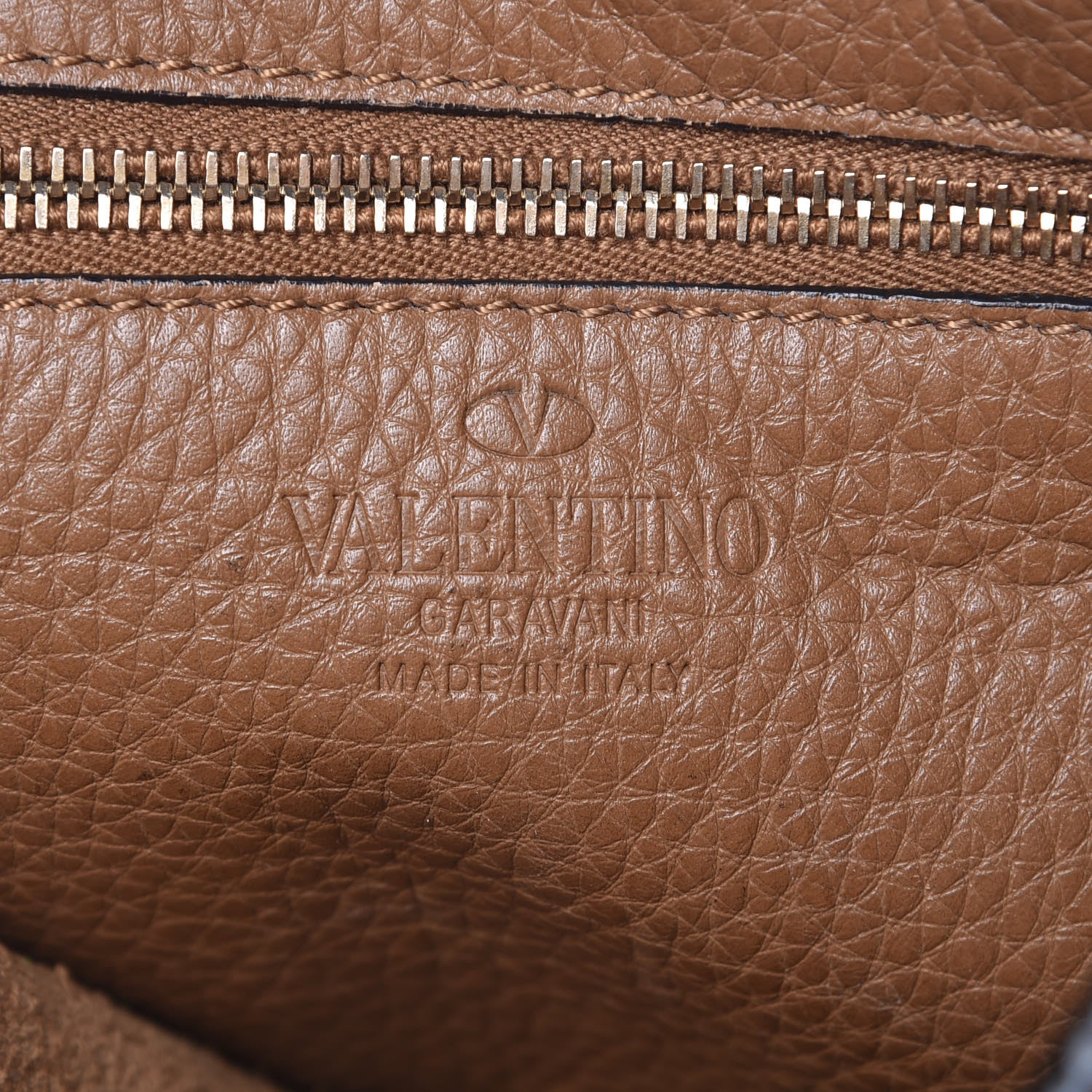 Valentino Garavani Pebbled Calfskin Small Rockstud Flip-Lock Messenger Bag Light Cuir 6 of 16