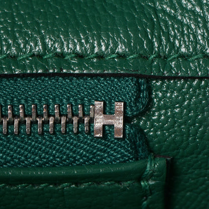 Hermes Togo Birkin 30 Bleu Zanzibar Malachite 19 of 37
