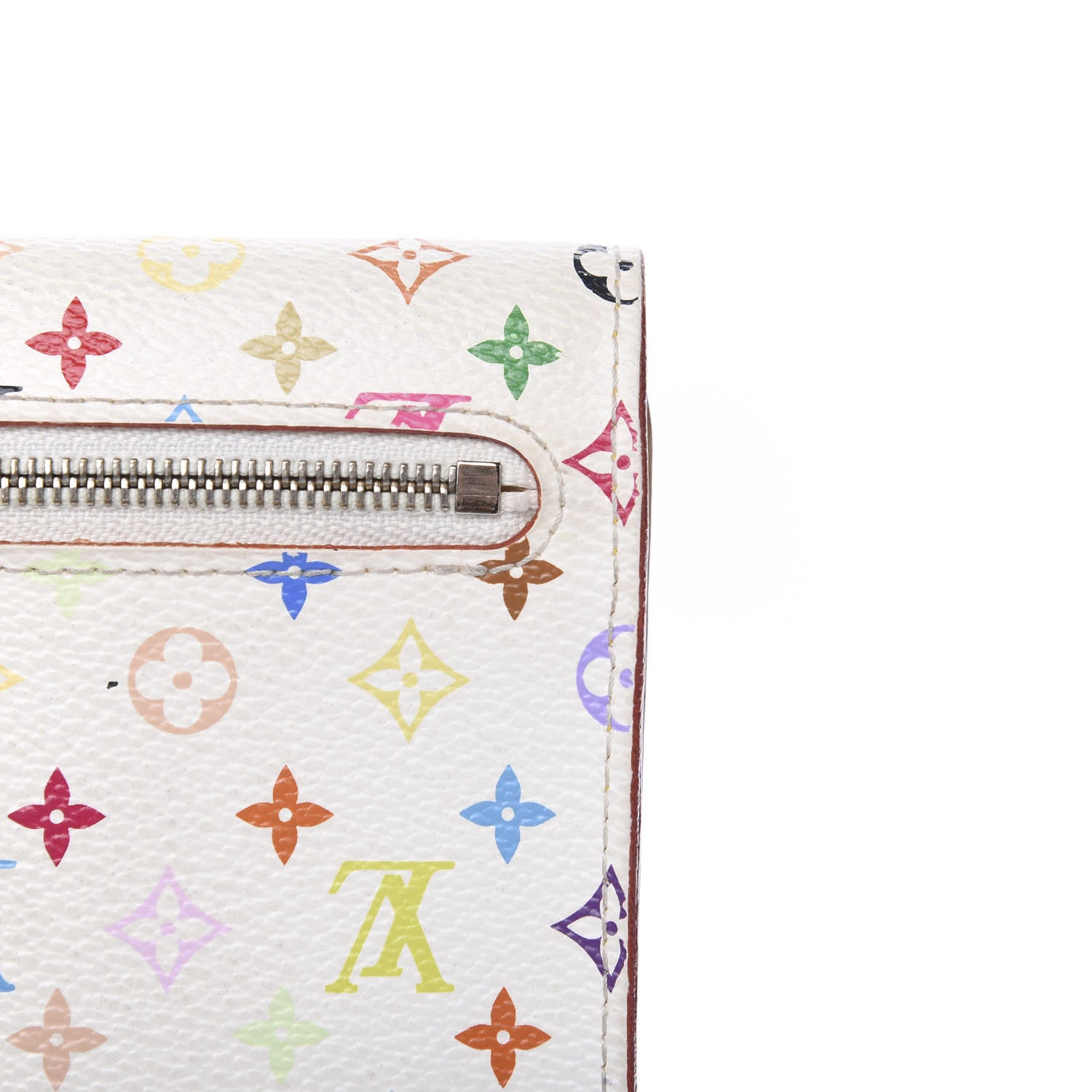 Louis Vuitton Monogram Multicolor Koala Wallet White 5 of 8