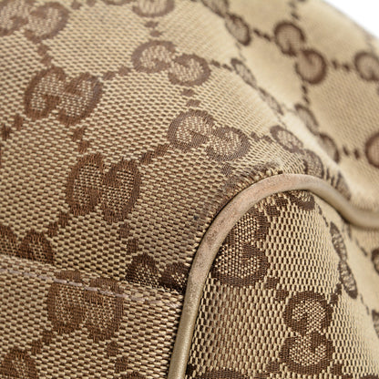 Gucci Monogram Medium Sukey Tote Champagne 9 of 18