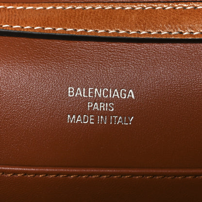 Balenciaga Vegetable Tanned Lambskin Mini Rodeo Top Handle Handbag Tan Cowboy 6 of 12