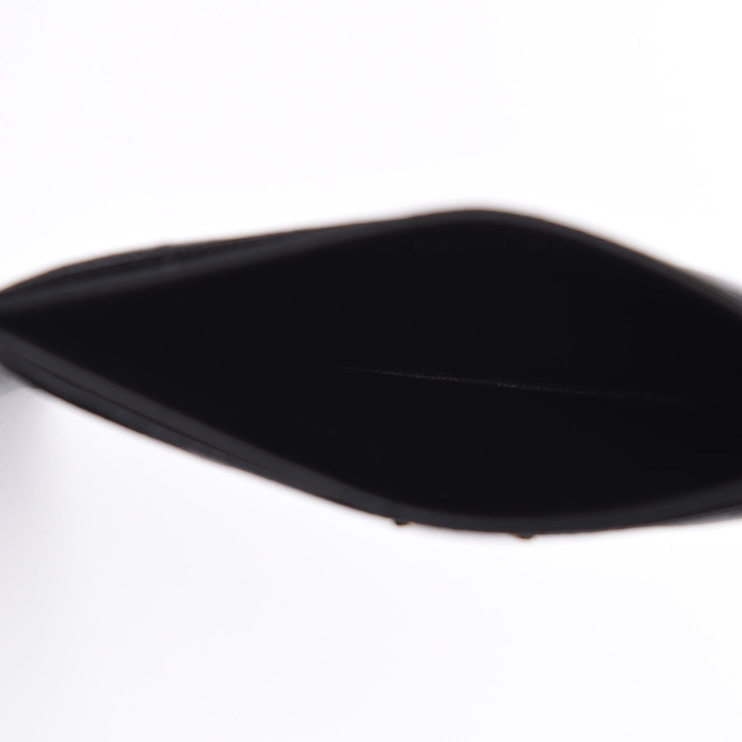 Grain De Poudre Matelasse Chevron Monogram Credit Card Case Black