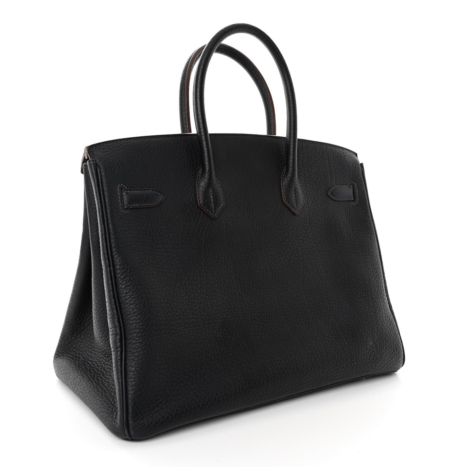 Hermes Fjord Barenia Crinoline Club Birkin 35 Bleu Indigo 3 of 13