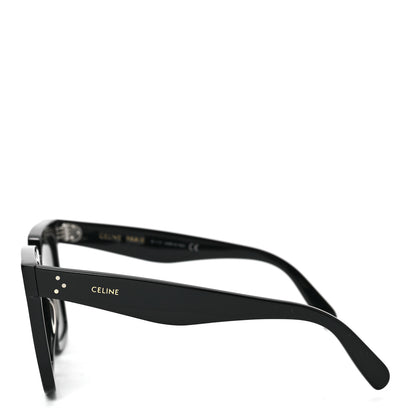 Celine Acetate Polarized Oversized Sunglasses CL4055IN Black 3 of 6