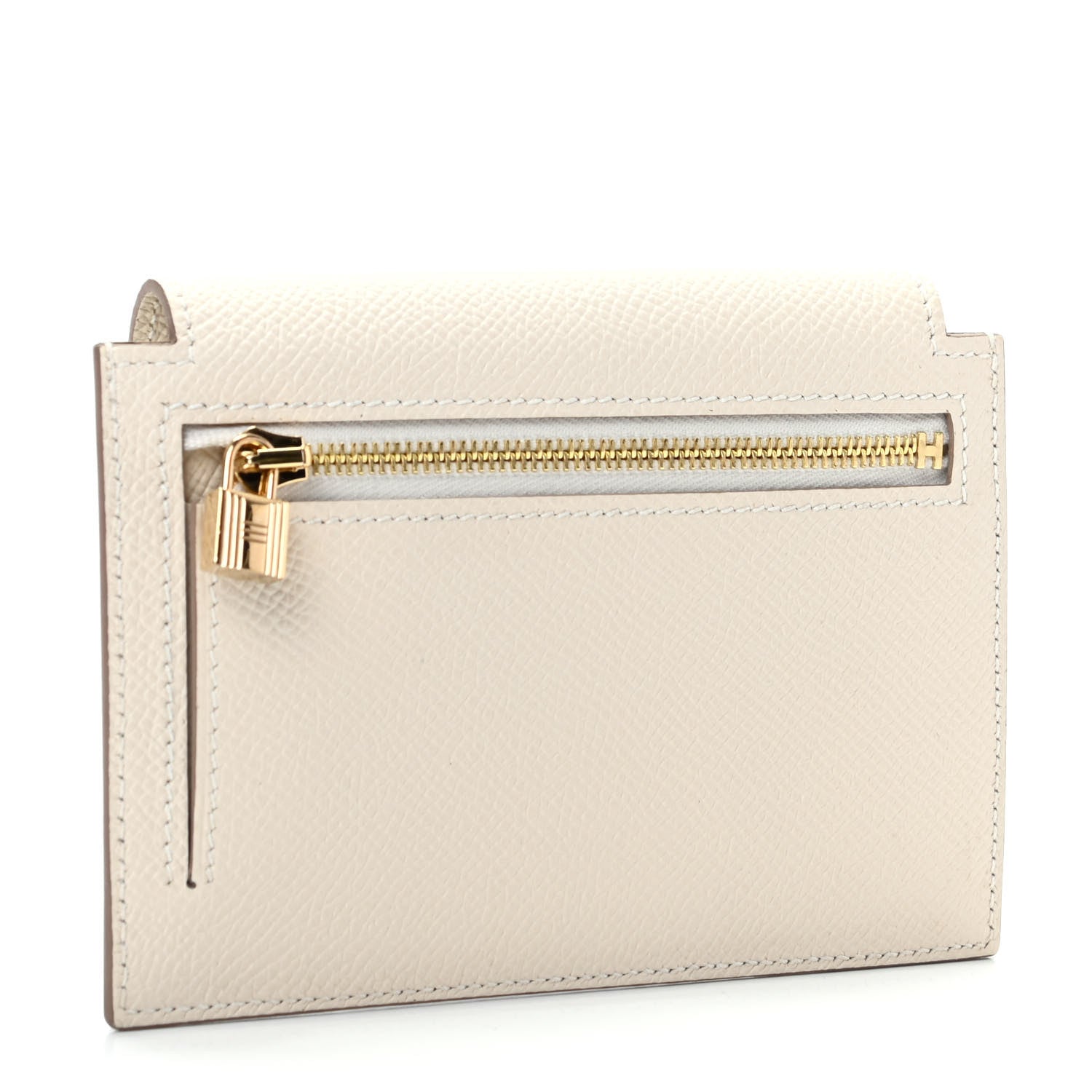 Hermes Epsom Kelly Pocket Compact Wallet Craie 3 of 8