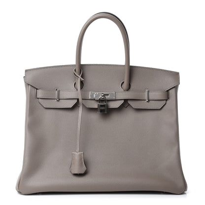 Hermes Epsom Birkin 35 Gris Asphalte 1 of 18