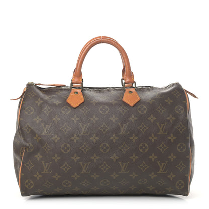 Louis Vuitton Monogram Speedy 35 1 of 9