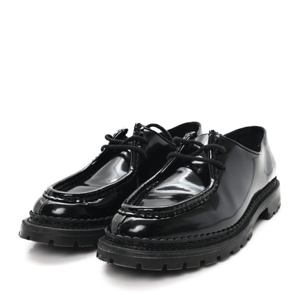 Saint Laurent Vitello Ruinart Mens Marlo 20 Derby 42 Black 4 of 10