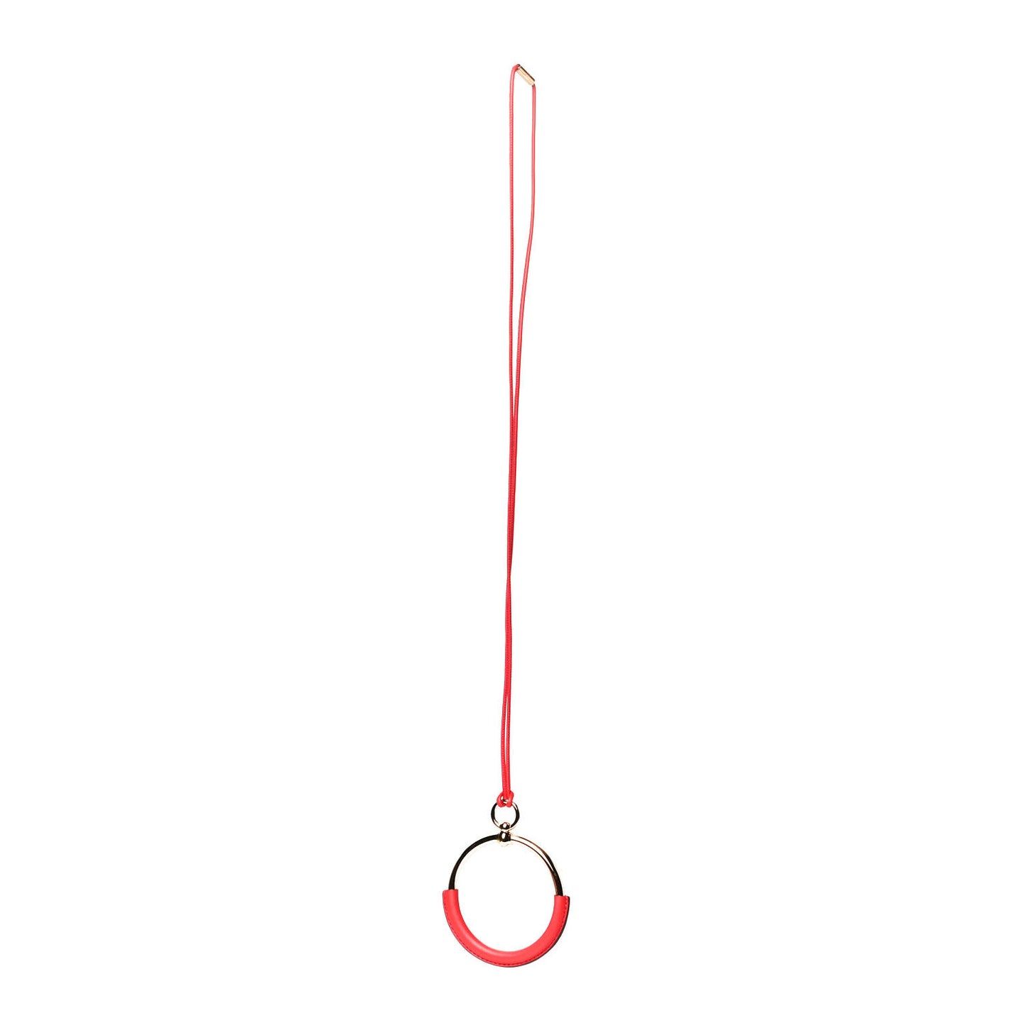 Swift Grand Loop Pendant Necklace Rouge Casaque