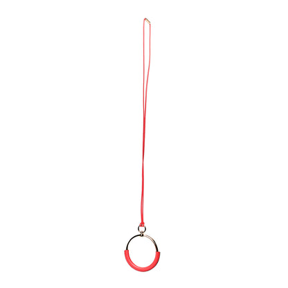 Hermes Swift Grand Loop Pendant Necklace Rouge Casaque 2 of 4