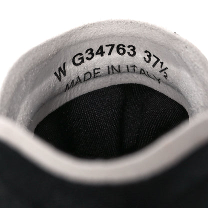 Chanel Lycra CC Sneakers 37.5 Black 7 of 8