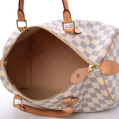 Louis Vuitton Damier Azur Speedy 30 5 of 8