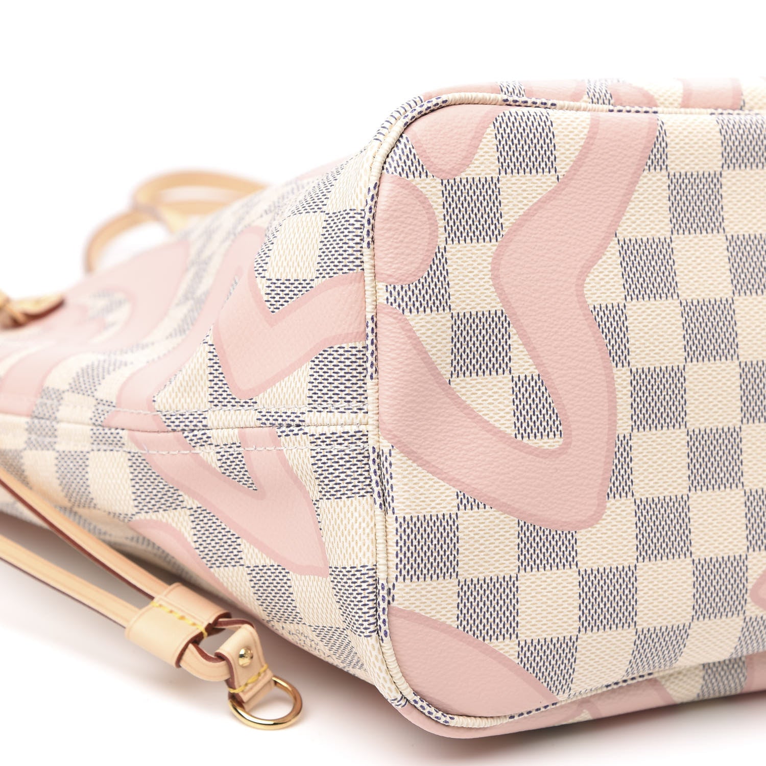 Louis Vuitton Damier Azur Tahitienne Neverfull MM 9 of 11