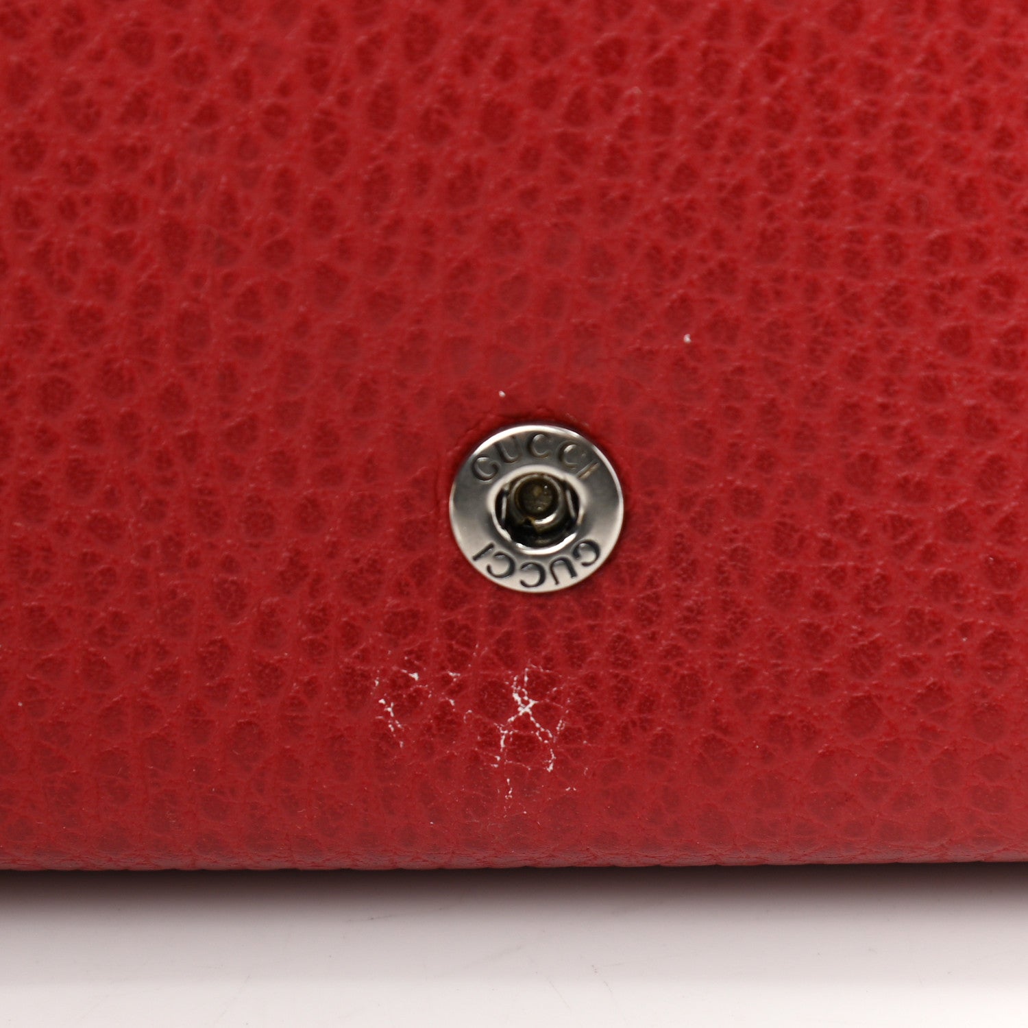 Gucci Calfskin Mini Dionysus Chain Wallet Hibiscus Red 14 of 15