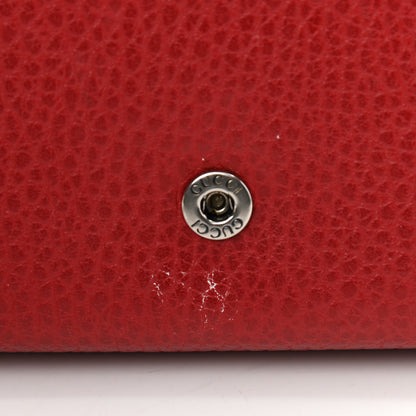 Gucci Calfskin Mini Dionysus Chain Wallet Hibiscus Red 14 of 15