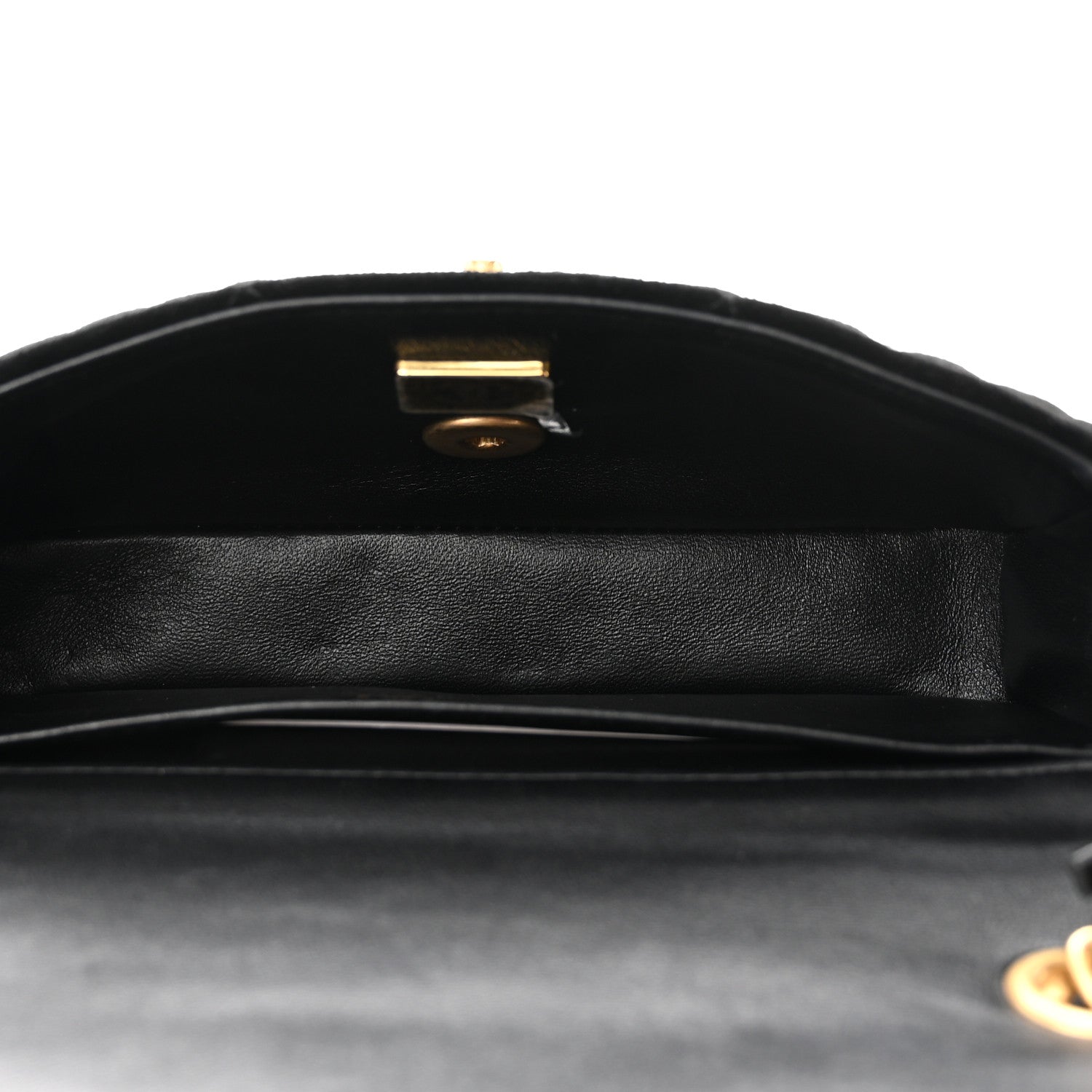 Chanel Velvet Pearl Mini Flap Bag Black 5 of 10