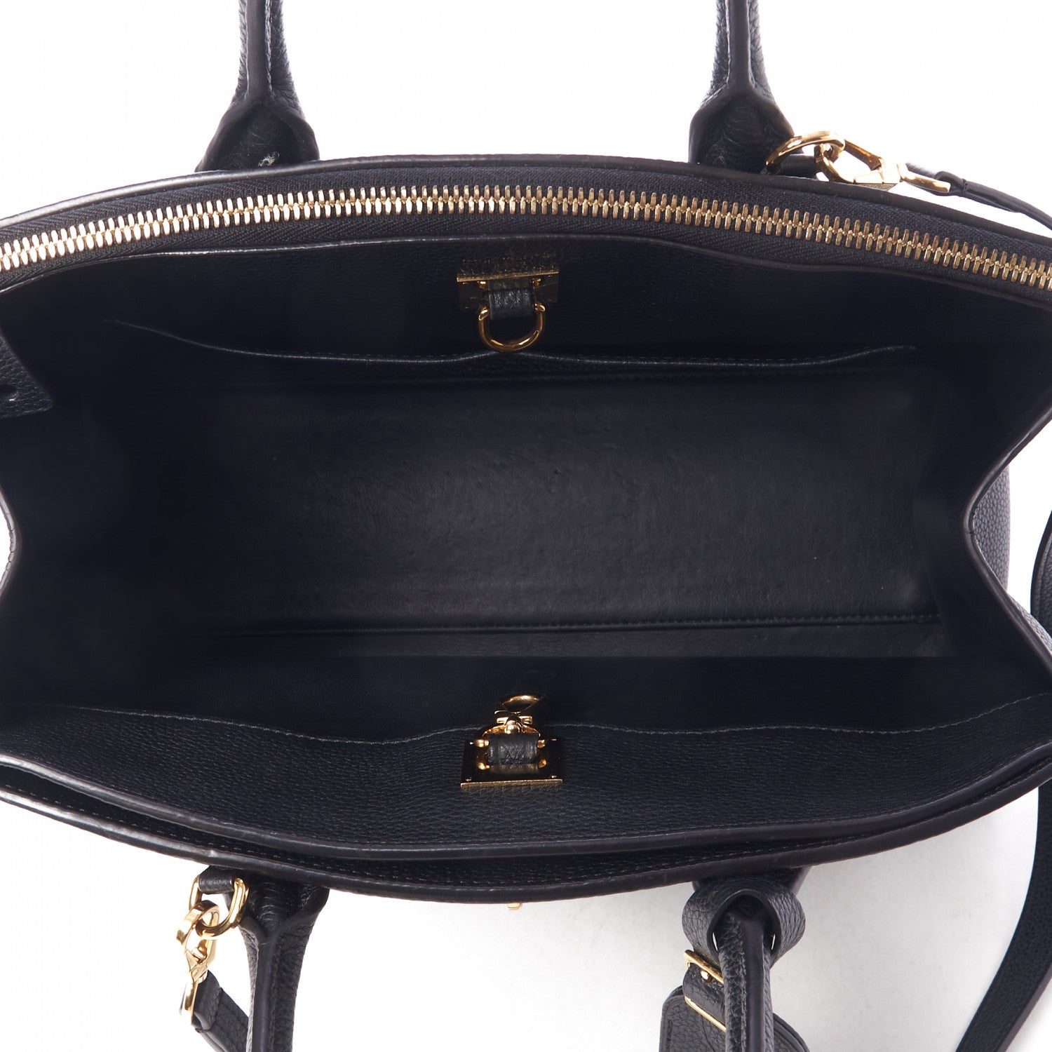 Louis Vuitton Taurillon City Steamer MM Black 5 of 8