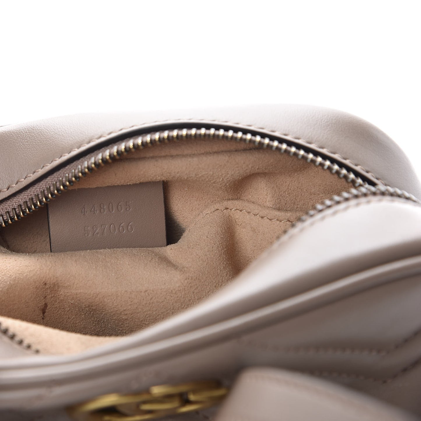 Calfskin Matelasse Mini GG Marmont Chain Shoulder Bag Porcelain Rose