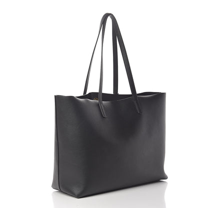 Saint Laurent Calfskin Large Shopping Tote Black 4 of 11