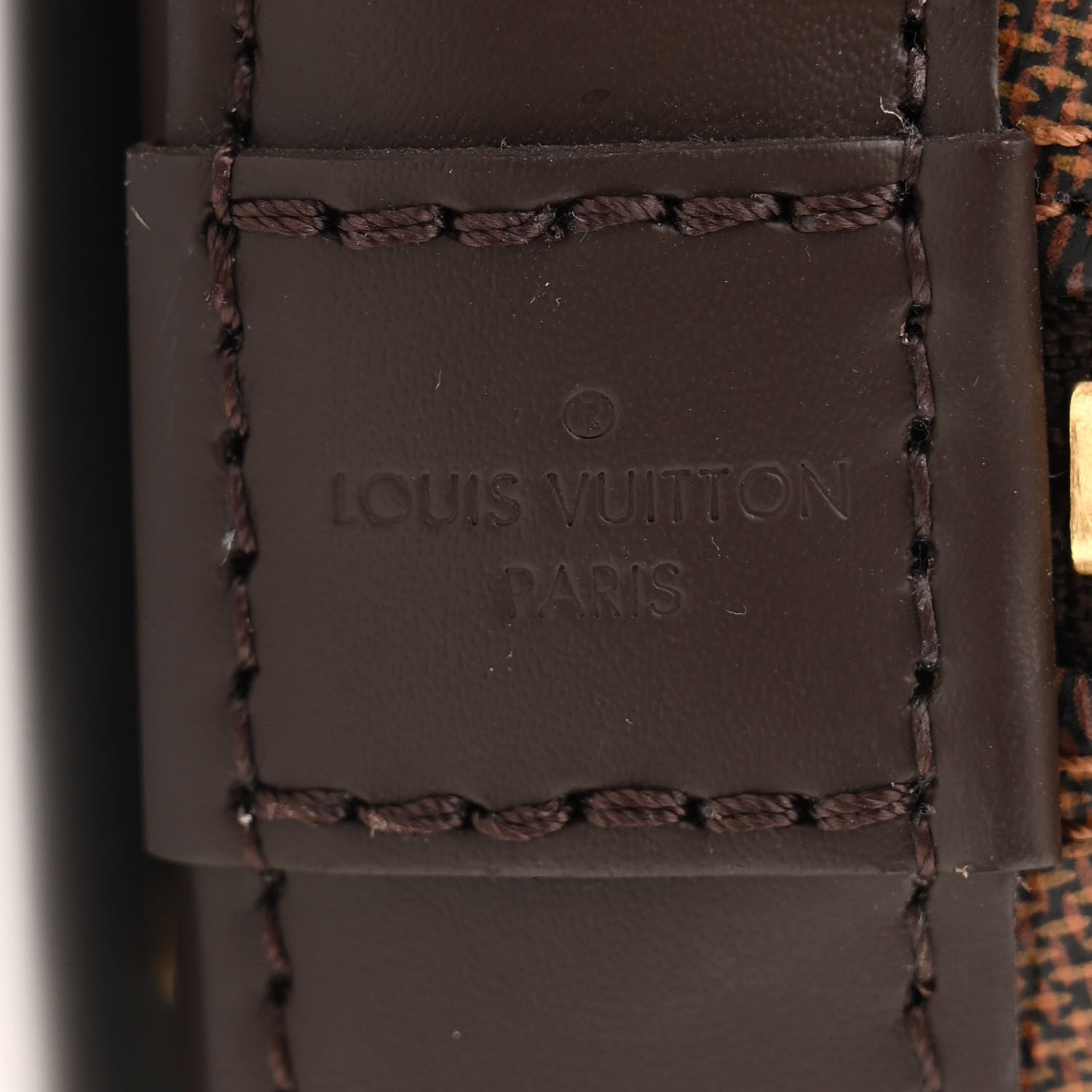 Louis Vuitton Damier Ebene Alma BB 6 of 11
