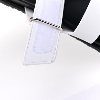 Hermes Calfskin Womens Chypre Sandals 36.5 White 9 of 10