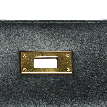 Hermes Box Kelly Sellier 32 Vert Fonce 36 of 44