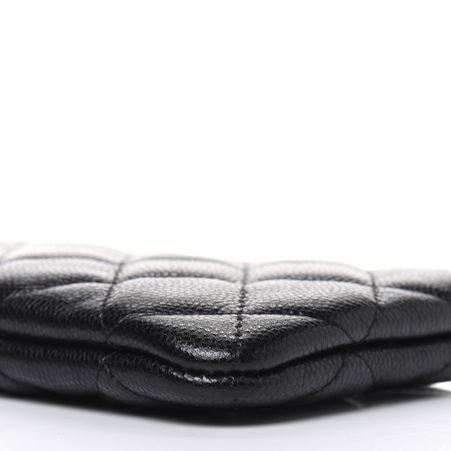 Chanel Caviar Quilted Small Cosmetic Case Black 9 of 11
