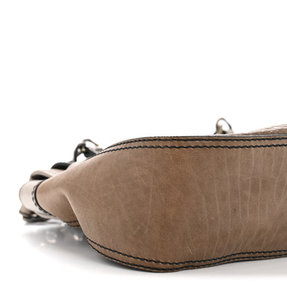 Fendi Calfskin B Bag Brown Grey 9 of 15