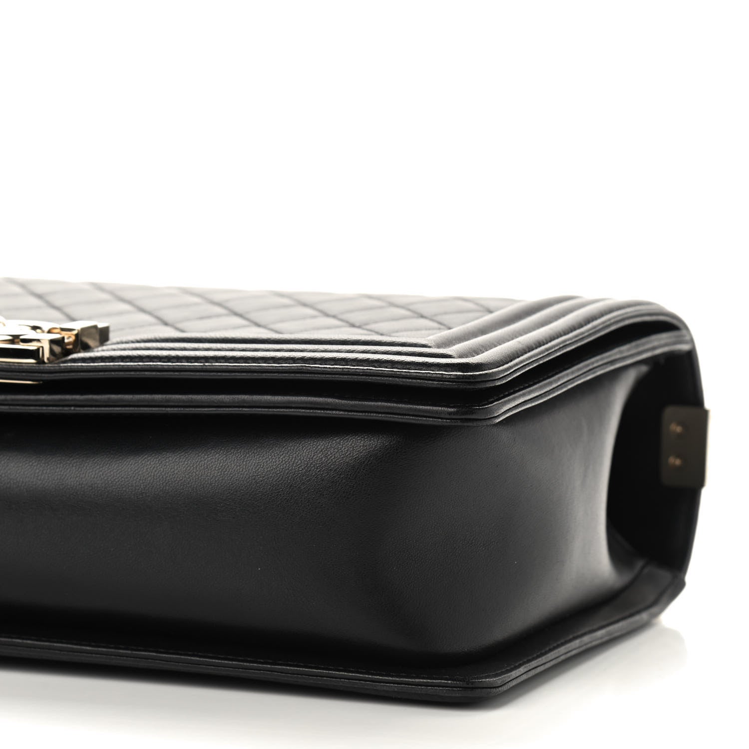 Chanel Lambskin Quilted New Medium Boy Flap Black 8 of 8
