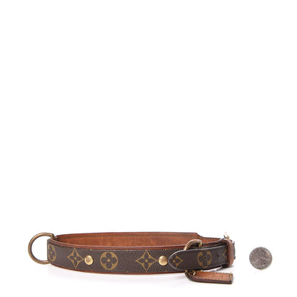 Louis Vuitton Monogram Baxter Dog Collar PM 2 of 8