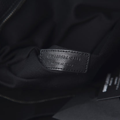 Saint Laurent Grained Calfskin 48H Sac De Jour Duffle Black 6 of 11