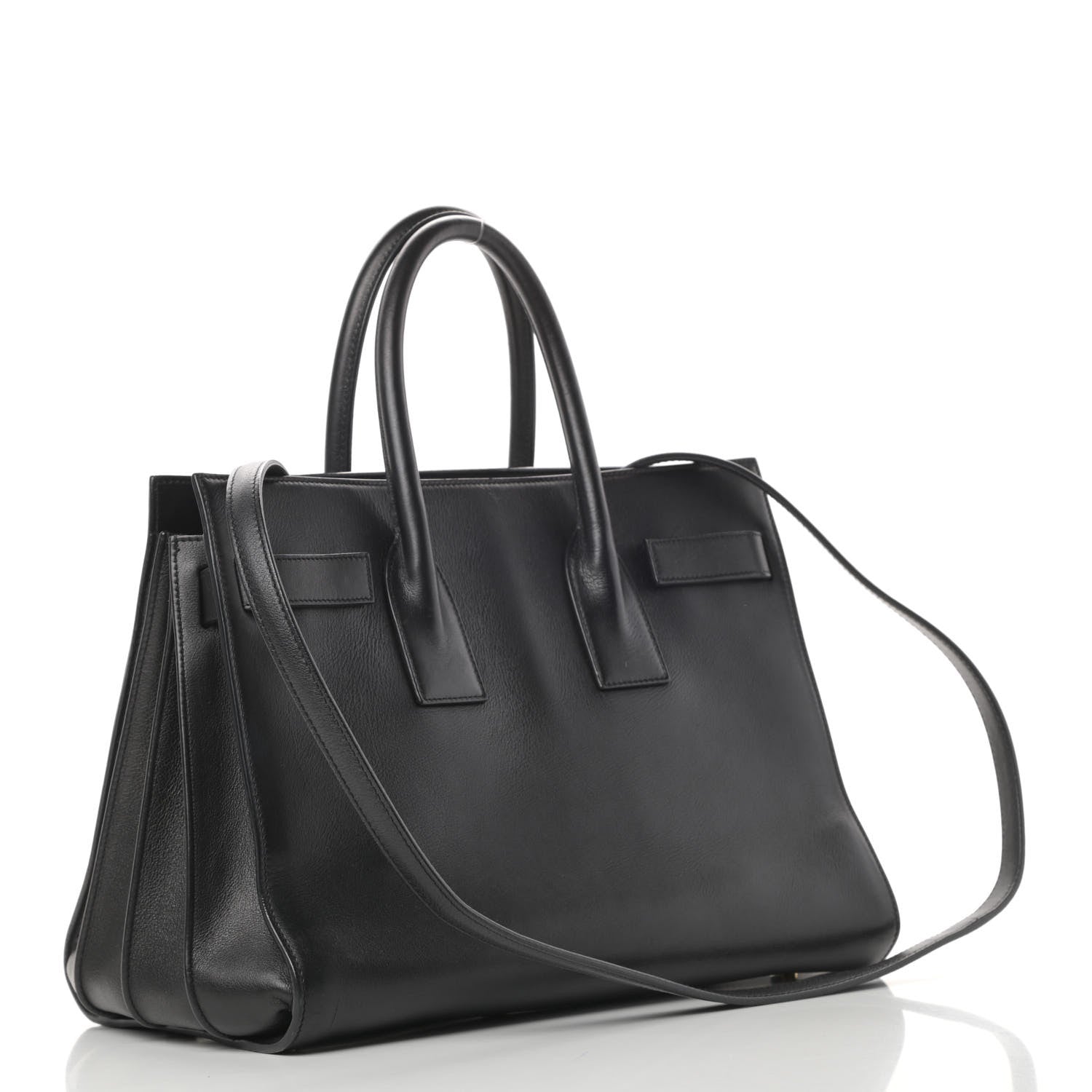 Saint Laurent Calfskin Small Sac De Jour Black 3 of 17