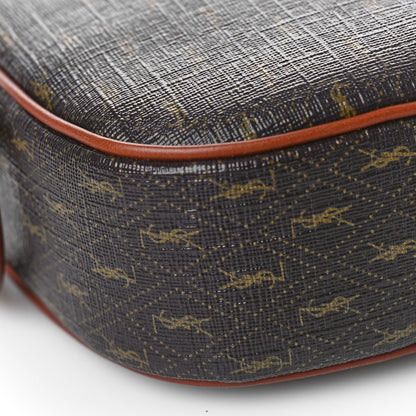Saint Laurent Canvas Smooth Calfskin Le Monogramme Small Camera Bag Chestnut 7 of 8