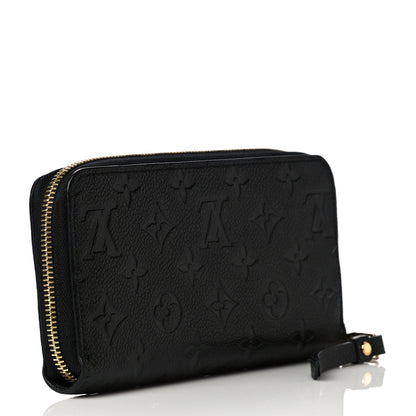 Louis Vuitton Empreinte Zippy Wallet Black 2 of 4