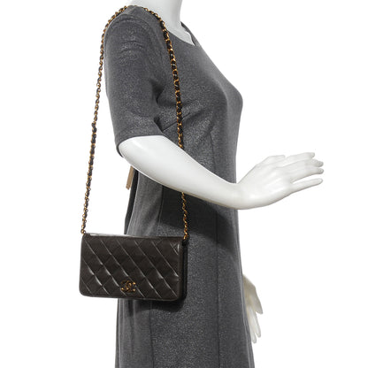 Chanel Lambskin Small Flap Bag Black 2 of 9