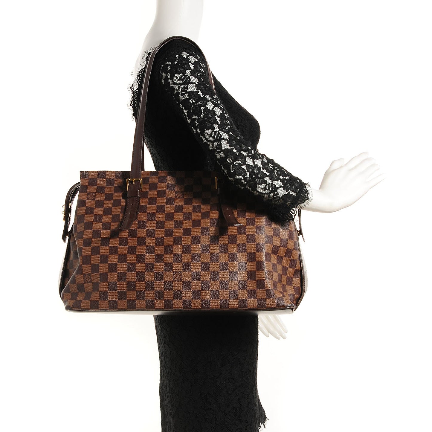 Damier Ebene Chelsea Tote