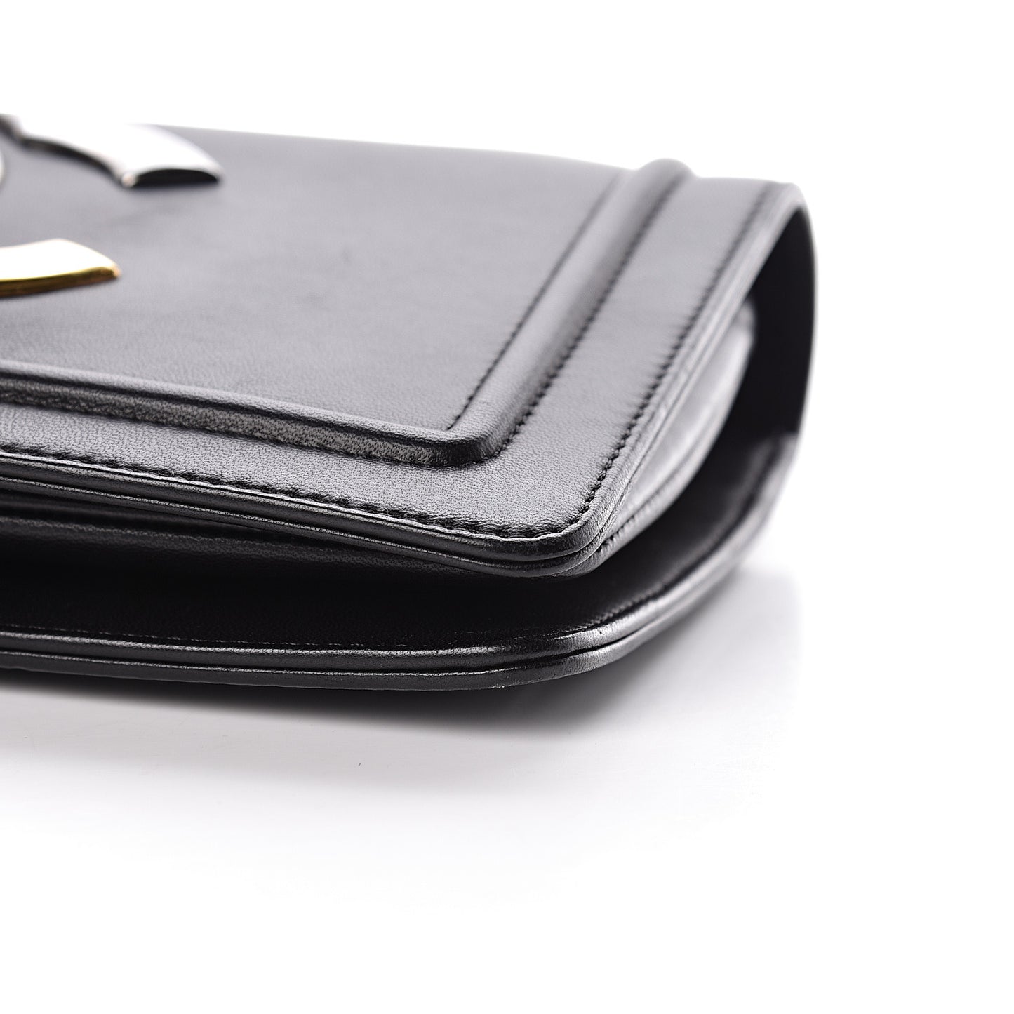 Lambskin CC Antico Flap Black