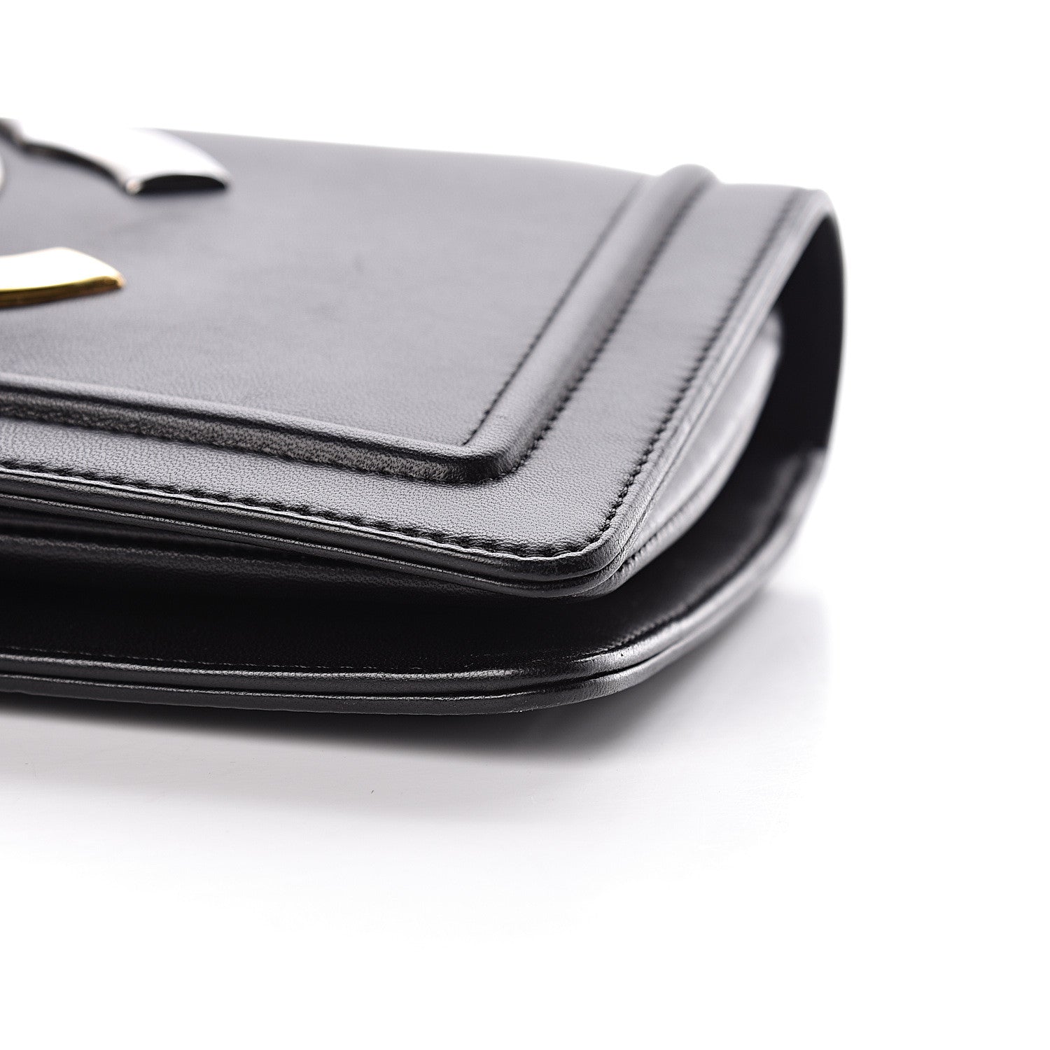 Chanel Lambskin CC Antico Flap Black 10 of 11