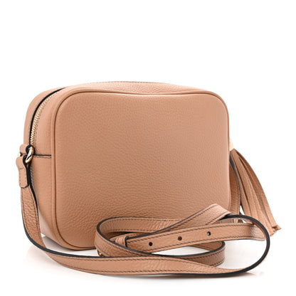 Gucci Pebbled Calfskin Small Soho Disco Bag Camelia 3 of 11