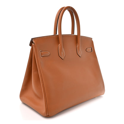Hermes Courchevel Birkin 35 Gold 3 of 21