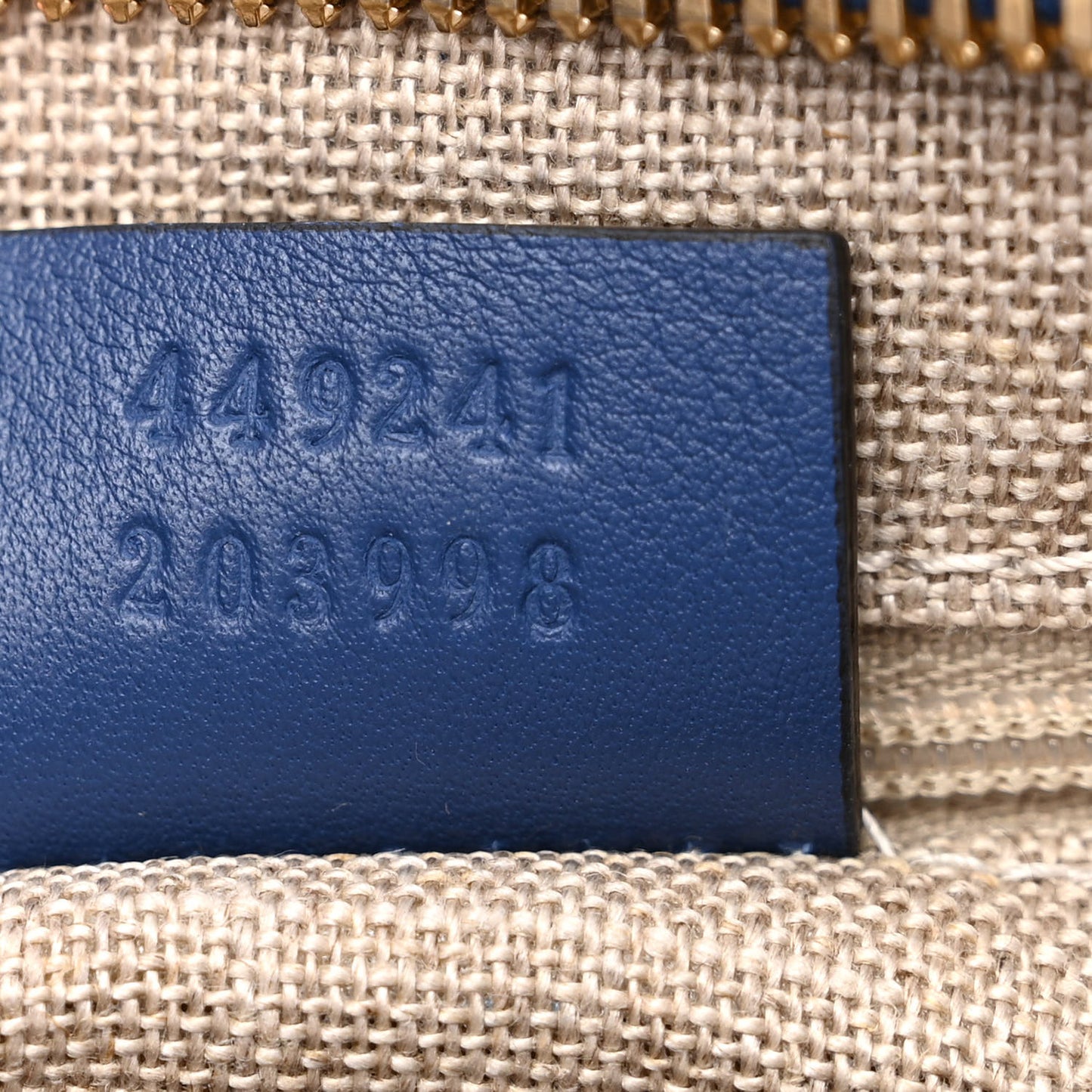 Microguccissima Small Bree Tote Caspian