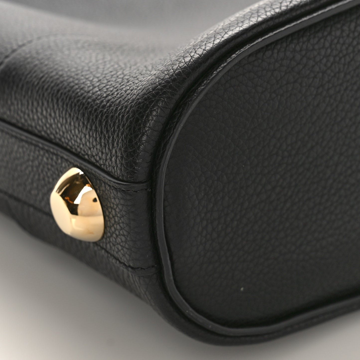 Calfskin Glam Tote Black