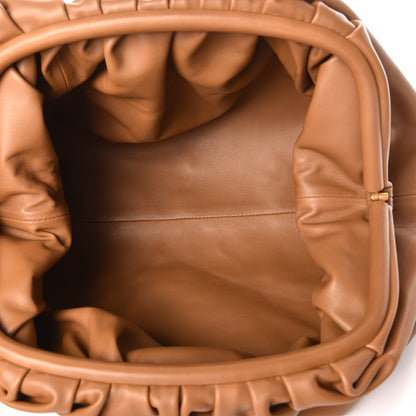 Bottega Veneta Smooth Butter Calf The Pouch Oversized Clutch Cammello 5 of 9