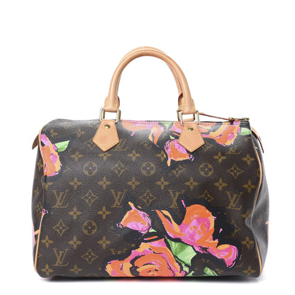 Louis Vuitton Monogram Roses Speedy 30 1 of 10