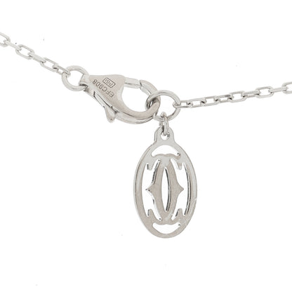 Cartier 18K White Gold Diamond SM D'Amour Pendant Necklace 4 of 5